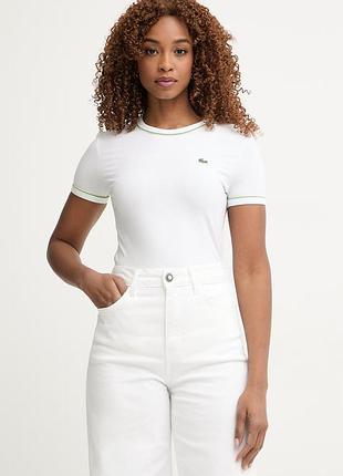 Urbanshop com ua lacoste футболка жіноча з бавовною біла tf5289 розміри запитуйте