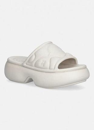 Urbanshop com ua шлепанцы melissa melissa free puff platform ad цвет бежевый на платформе m 37735 bn625 размеры запитуйте