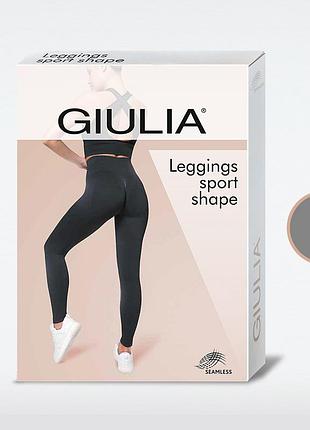 Бесшовные леггинсы giulia leggings sport shape poppy seed, s/m