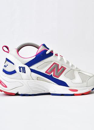 Брендові оригінальні білі кросівки new balance 878 (23.5 см)