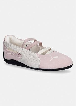 Urbanshop com ua замшеві балетки puma speedcat ballet колір чорний 401287 розміри запитуйте