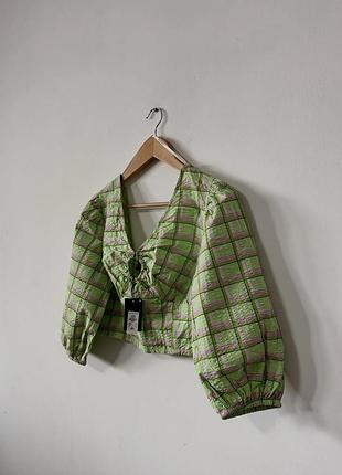 Нова котонова блуза топ primark🌿