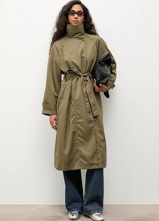 Urbanshop com ua пальто answear.lab колір зелений демісезонна розміри запитуйте