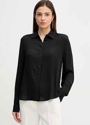 Urbanshop com ua рубашка sisley цвет черный relaxed классический воротник 5idtlq08r размеры запитуйте
