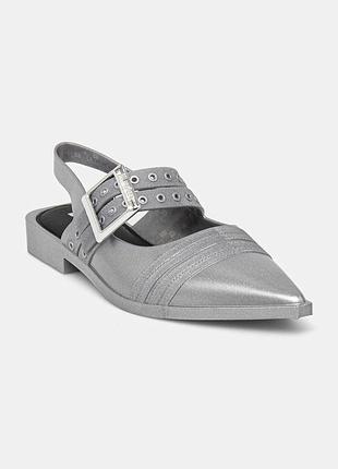 Urbanshop com ua балетки melissa lylike цвет серебряный открытая пятка m 35973 размеры запитуйте