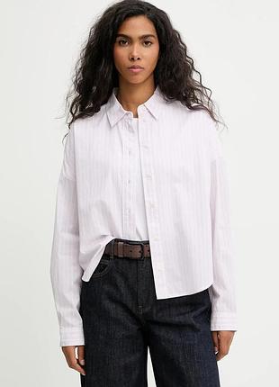 Urbanshop com ua хлопковая рубашка marc o'polo цвет розовый relaxed классический воротник 500013036 размеры запитуйте