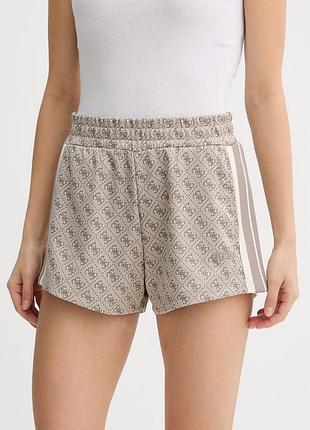 Urbanshop com ua guess шорты женские бежевые high waist v6gd02 k2959 размеры запитуйте