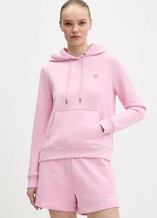 Urbanshop com ua кофта guess jeans цвет оранжевый с капюшоном однотонная w4yq04 kc811 размеры запитуйте