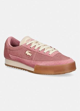 Urbanshop com ua lacoste aura кроссовки женские замшевые розовые 50sfa0163 размеры запитуйте