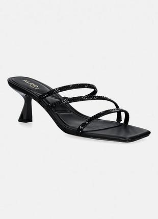 Urbanshop com ua шлепанцы aldo avelinne цвет черный на шпильке 14241402 размеры запитуйте