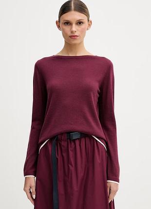 Urbanshop com ua united colors of benetton свитер женский шерстяной бордо 11ahd10g8 размеры запитуйте