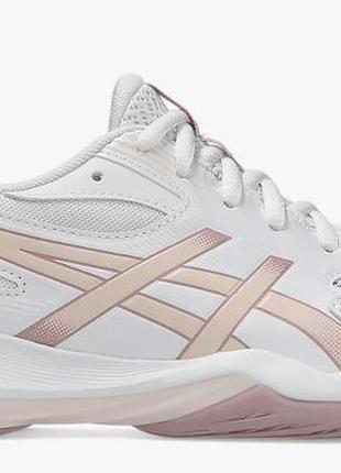 Кросівки сквош жіночі asics rocket 12 white/pearl pink 9