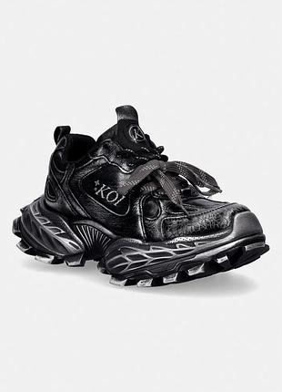 Urbanshop com ua koi footwear enigma mega chunky trainers кроссовки женские черные enigma размеры запиту