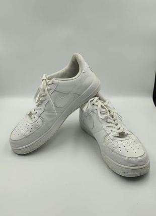 👟  легендарні повністю білі кросівки nike air force 1 low "triple white" 46 розмір