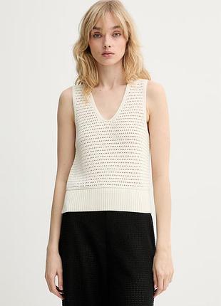 Urbanshop com ua marc o'polo жилет женский хлопковый бежевый 5000010017 размеры запитуйте