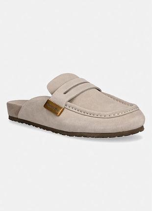 Urbanshop com ua marc o'polo шльопанці із закритими пальцями жіночі замшеві floria 1b бежеві 60219293701300 розміри запитуйте