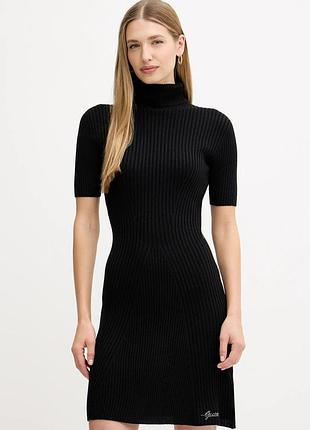 Urbanshop com ua платье с добавлением шерсти guess julia цвет черный mini облегающая w5bk78 z3ow2 размеры запитуйте