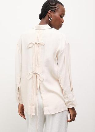 Urbanshop com ua рубашка answear.lab цвет бежевый relaxed классический воротник размеры запитуйте
