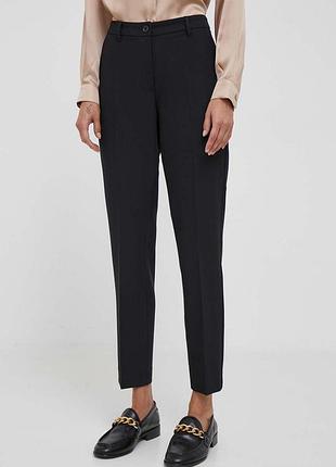 Urbanshop com ua брюки sisley женские цвет черный прямая средняя посадка размеры запитуйте