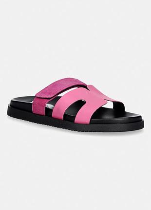 Urbanshop com ua steve madden шльопанці жіночі шкіряні missile-e рожеві 11003504 розміри запитуйте