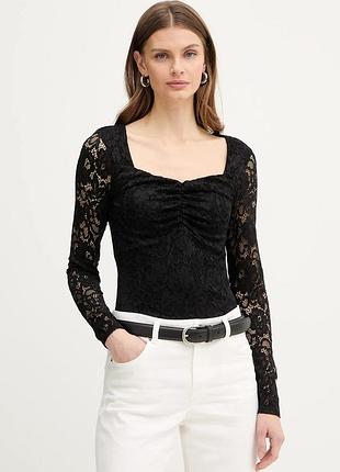 Urbanshop com ua блузка guess колір чорний однотонна w6pp67 kj210 розміри запитуйте