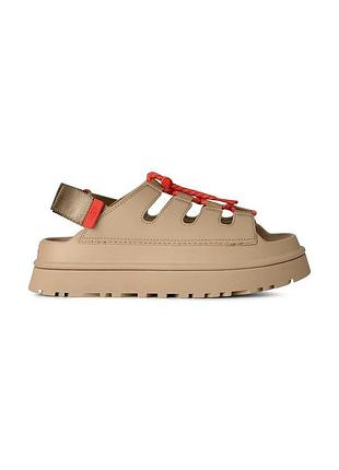 Urbanshop com ua кожаные сандалии ugg w goldenglow toggle цвет бежевый 1179370.mdsd размеры запиту