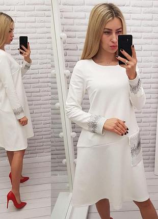 Платье 178 белый