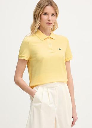 Urbanshop com ua lacoste поло жіноче бавовняне жовте pf7839 розміри запитуйте