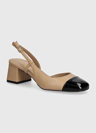 Urbanshop com ua туфли aldo bialle цвет бежевый каблук блок открытая пятка 13812167 bialle размеры запитуйте