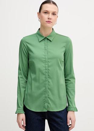 Urbanshop com ua рубашка mos mosh цвет зеленый regular классический воротник 144070 размеры запитуйте