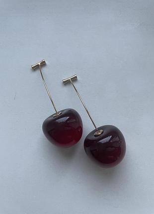 Сережки кульчики вишні 🍒
