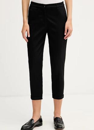 Urbanshop com ua sisley брюки женские хлопковые с эластаном черные 4ed4lf00r размеры запитуйте
