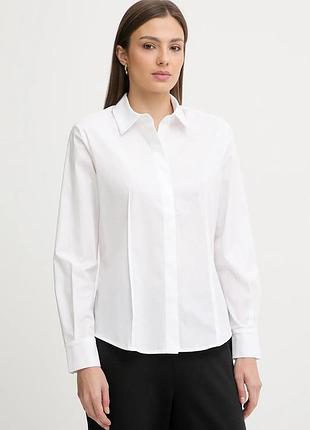 Urbanshop com ua рубашка sisley цвет белый regular классический воротник 5e7slq0ad размеры запитуйте