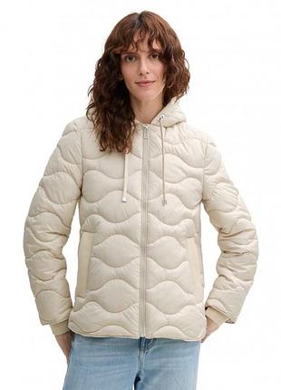 Женская куртка том тайлор оригинал women's jacket 1044399-29517 tom tailor l кремовый 1044399-29517 xl