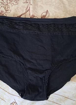 Трусы женские m&amp;s черные