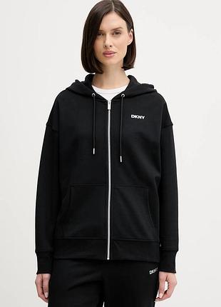 Urbanshop com ua кофта dkny колір чорний з капюшоном однотонна dp6j9665 розміри запитуйте