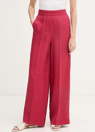 Urbanshop com ua united colors of benetton брюки женские льняные красные 4aghdf08k размеры запитуйте