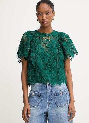 Urbanshop com ua morgan блузка жіноча зелена otila розміри запитуйте