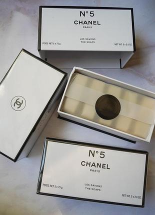 Набір мила chaneln°5 les savons