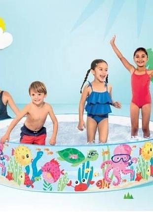 Бассейн детский каркасный intex 3