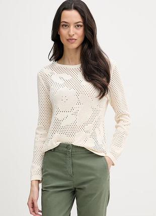 Urbanshop com ua united colors of benetton свитер женский хлопковый бежевый 16evd10gp размеры запитуйте