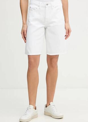 Urbanshop com ua джинсові шорти dkny колір білий однотонні середня посадка dj5s8053 розміри запитуйте
