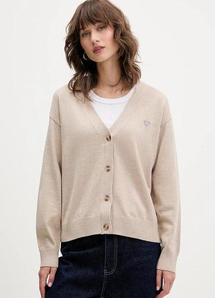 Urbanshop com ua кардиган с примесью шерсти guess jeans цвет черный легкий w4br16 z3ho2 размеры запитуйте