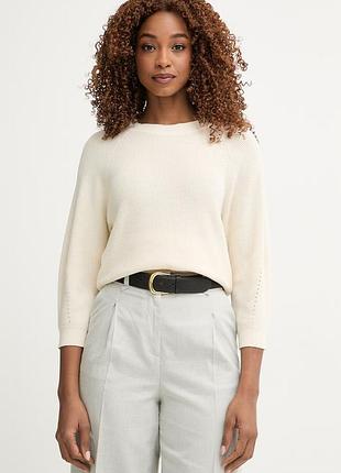 Urbanshop com ua united colors of benetton свитер женский хлопковый бежевый 10ird10gq размеры запитуйте