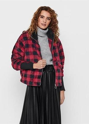 Жіноче пальто онлі оригінал only onldalina l / s teddy swt 15216686 black only 15216686black