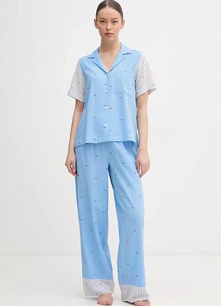 Urbanshop com ua dkny раздельная пижама женская с вискозой голубая yi90110 размеры запитуйте