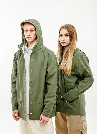Куртка rains jacket 1201-olive