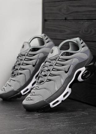 Кроссовки nike air max tn plus drift серые мужские 46