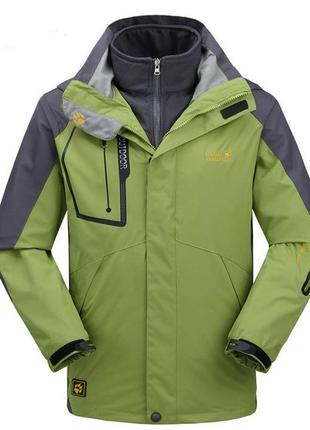 Мужские куртки 2в1 jack wolfskin2 фото