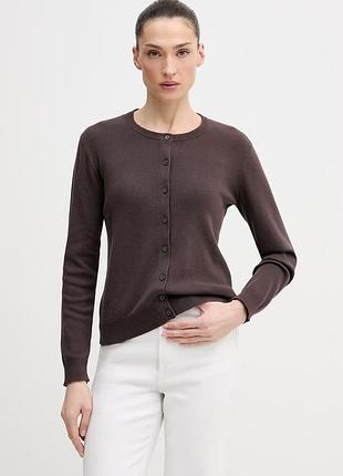 Urbanshop com ua united colors of benetton кардиган жіночий бавовняний коричневий 1c19d502p розміри запитуйте